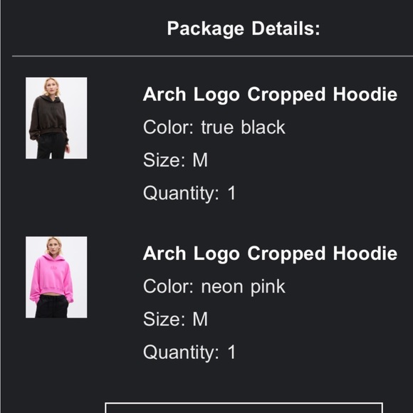 GAP Pink Logo Arch Hoodie - Picture 5 of 5